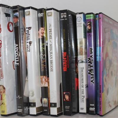 Box lot of DVDs

