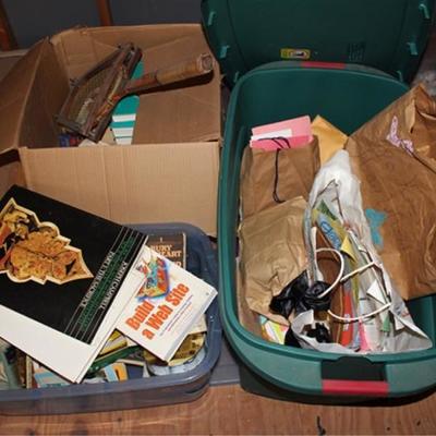 Box lot of many books, located on 2nd floor, bring  manpower
