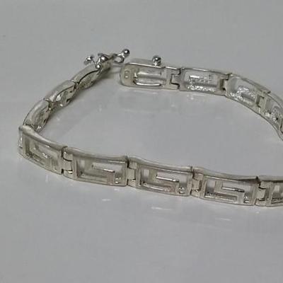 Sterling Silver Tennis Bracelet $1