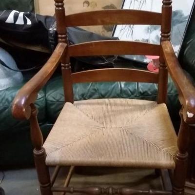 Vintage Ladderback Chair $1
