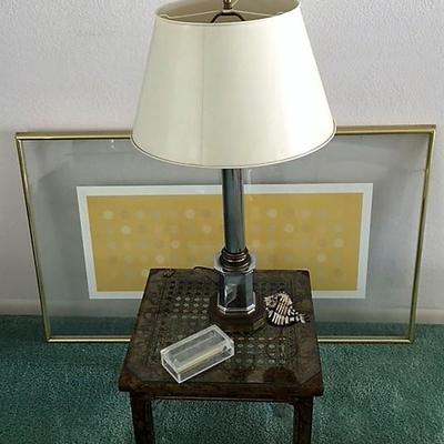 Mid Century Asian end tables