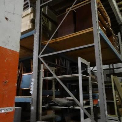 Lot Of (1) Section Of Pallet Racking