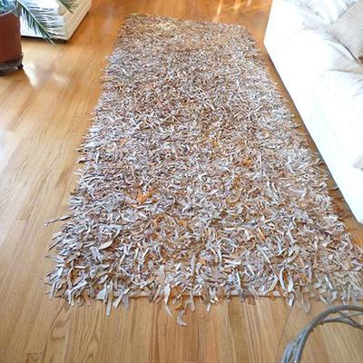 Leather Decorator Rug 120 long x 52 wide