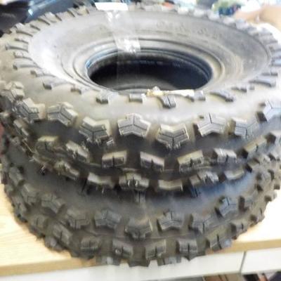 NEW pair of Carlisle 4-MAX ATV tires 22x8-9