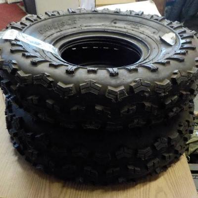 NEW pair of Carlisle 4-MAX ATV tires 22x8-9
