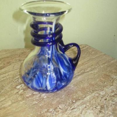 Murano Art Glass Handblown Vase
