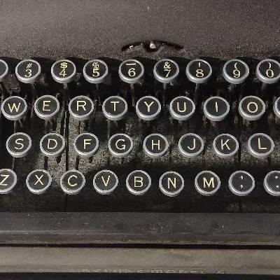 Vintage Remington Rand Deluxe Model 5 Typewriter