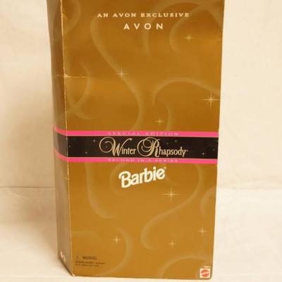 Avon Barbie Doll - Winter Rhapsody w/ Original Box ...