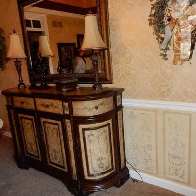 BUY IT NOW!  $1,900.00 Hooker Furniture 7 Seas Collection Buffet. Dimensions are 65 x 20 x 40.  The detailing is exquisite.