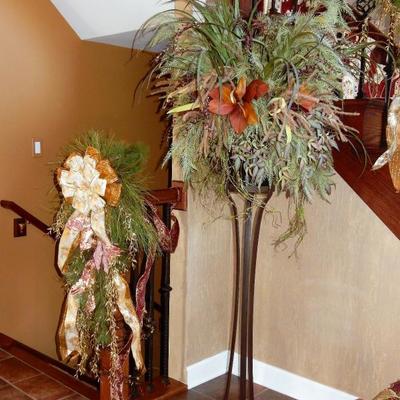 The home is filled with custom floral creations carefully designed and selected by the discerning eye of the homeowner and created by The...