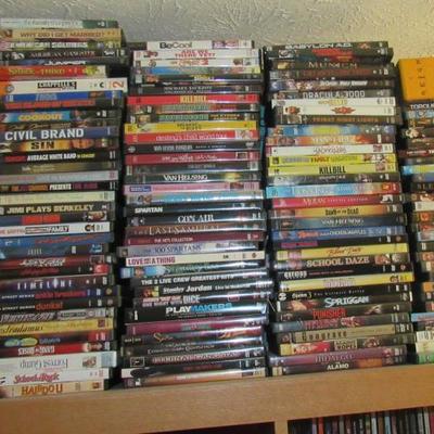 Tons of DVD's