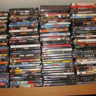 Tons of DVD's 