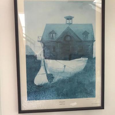          Andrew Wyeth â€˜Liberty Launchâ€™
      Framed Print (20â€ x 28â€ image size)
                              330.â€”