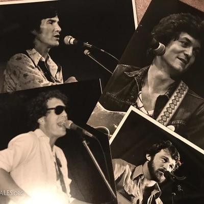 1978 Kerrville Folk Music Festival (8x10 b&w live candid photos) 15.â€” (each)