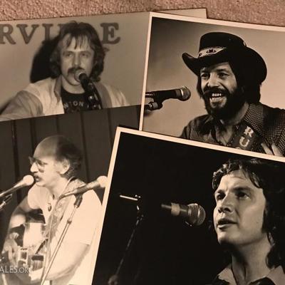 1978 Kerrville Folk Music Festival (8x10 b&w 
live candid photos)  15.â€” (each)