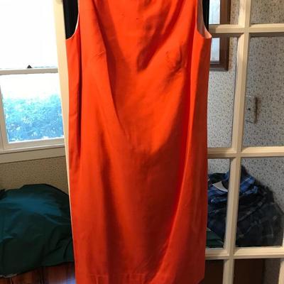 60â€™s Tangerine Dupioni Silk â€˜Sheathâ€™ (34â€ waist)
                                  39.â€”