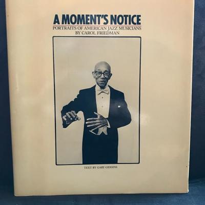 A Momentâ€™s Notice  (hardback)  75.â€”