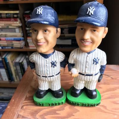    Joe Torre & Roger Clemens Bobble Heads
                             15.â€” (each)