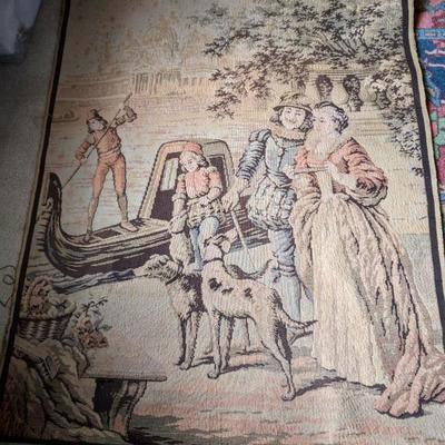 Antique 19th Century French Tapestry