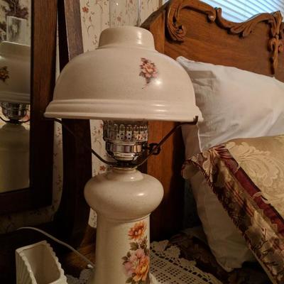 Vintage Hurricane lamp 