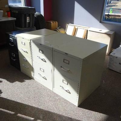 File Cabinets (Lot of 4)