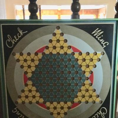 Large Chinese checkers game 