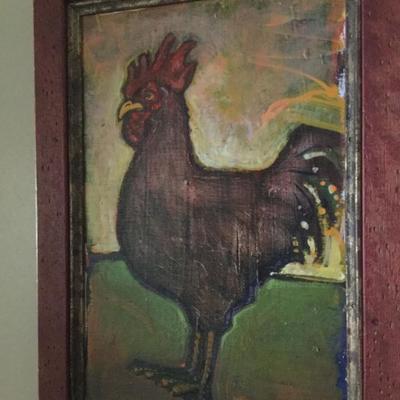 chicken art 