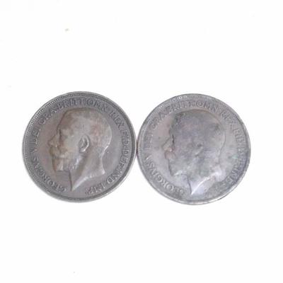 1915 & 1918 One Penny - English