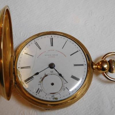 18k Pocket Watch - Dated Dec. 25th 1867