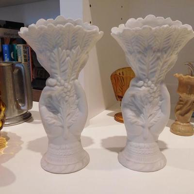 Hand Blown Hand Vases