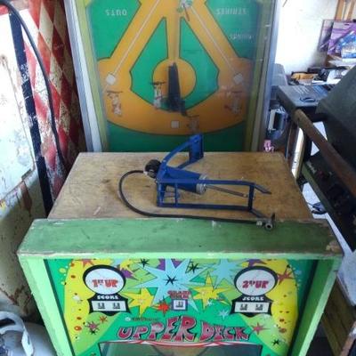 Vintage Arcade  Baseball Game