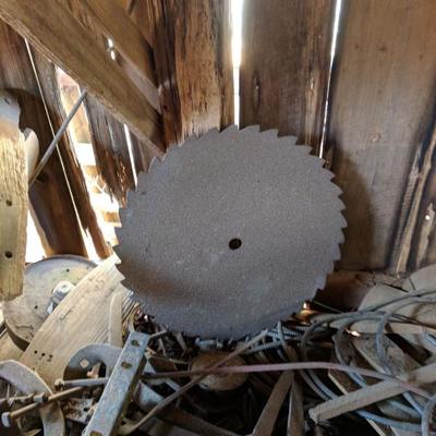 Old Saw mill blade 