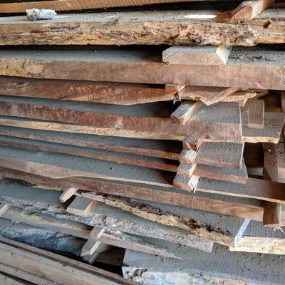 more rough cut lumber 