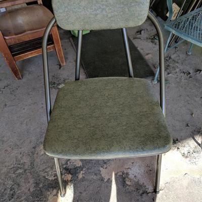 Vintage card table chairs 