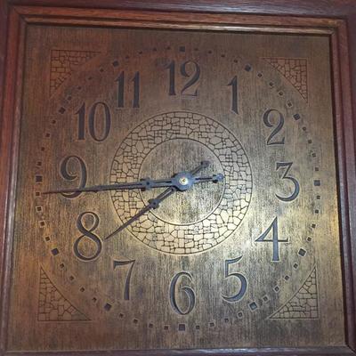 Gustav stickley wall clock  - one similar sold at auction for $24,000  - ours is beautiful MAKE OFFER 
