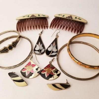  Vintage Handmade Cloisonne Jewelry  http://www.ctonlineauctions.com/detail.asp?id=672970