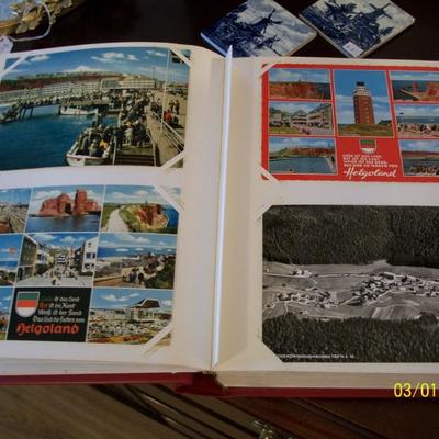 Some of the postcards in the 2nd book