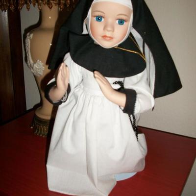 Nun Doll Praying