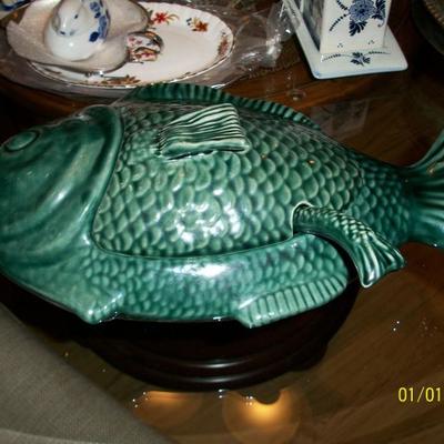 Fish Soup Tureen (3 pieces) Made in Portugal