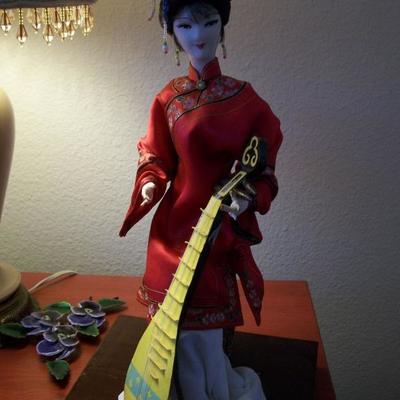 Oriental geisha Doll
