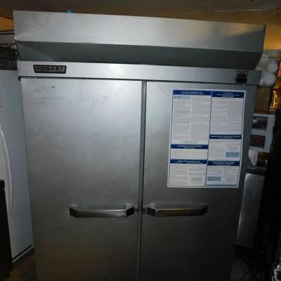 Hobart QF2 Commercial 2 Door Freezer working unit