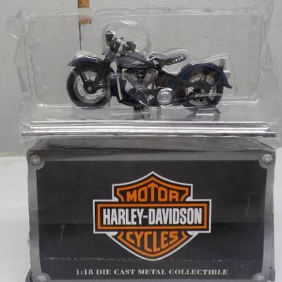 Harley Davidson 1948 FL Panhead 1:18 Die Cast Meta ...