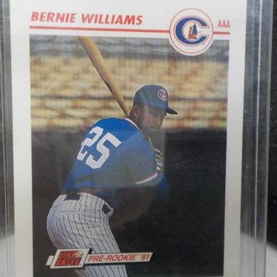 1991 Bernie Williams (LINE DRIVE PRE ROOKIE 91)