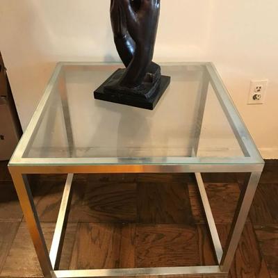 MCM cube table
Rodin, Cathedral Hands, reproduction