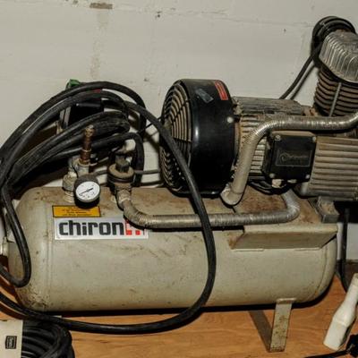 CHIRON [GERMAN] 220v ROTARY SCREW AIR COMPRESSOR