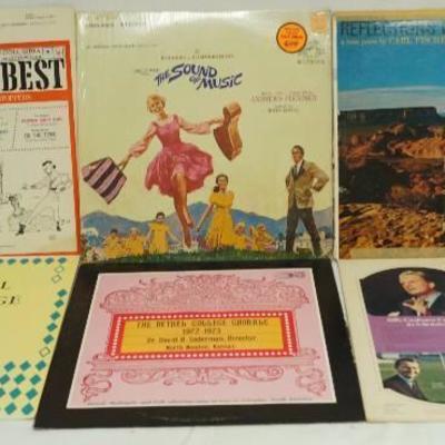 Lot of Record Albums - Broadway, Bethel College Ch ...