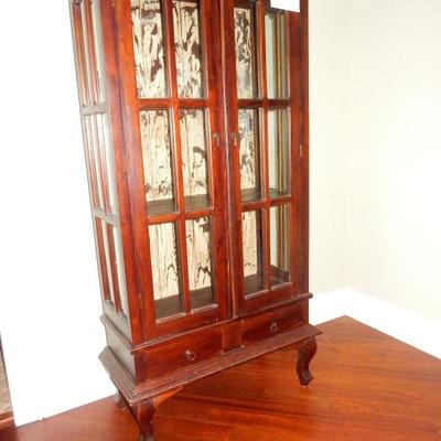 Lovely Glass Front cabinet