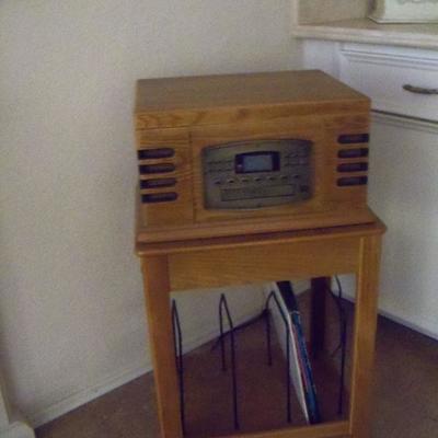 Vintage style record player
