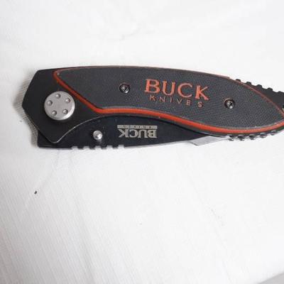 Buck Knives Black Pocket Knife- Very Cool!