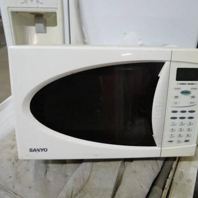 Maytag Fridge and Dishwasher, Sanyo Microwave